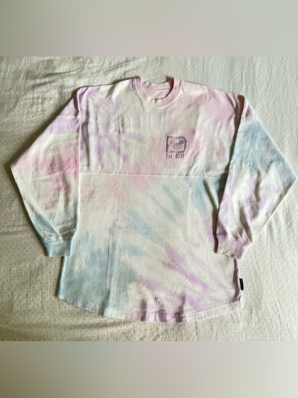 Disney Spirit Jersey Tie-Dye Pink & Blue Walt Disney World